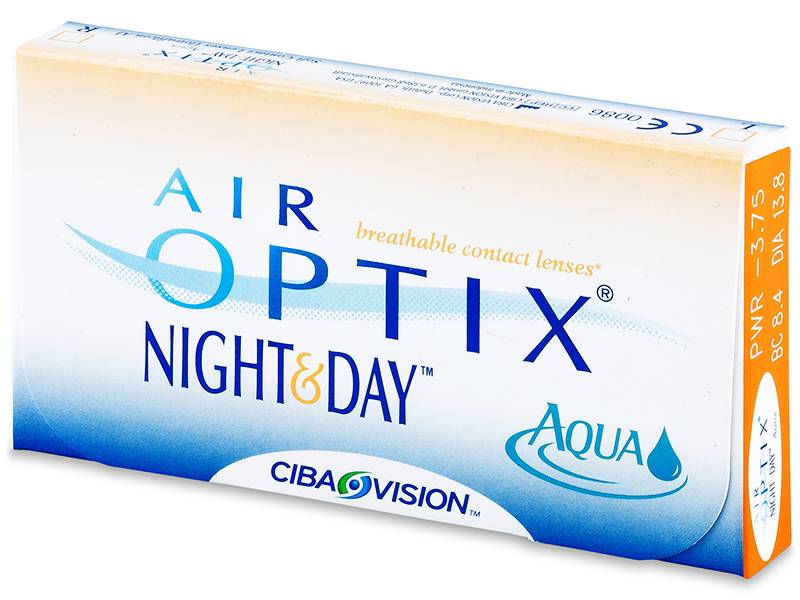 Monatslinsen Air Optix Night And Day Aqua 6 Linsen Alensa De