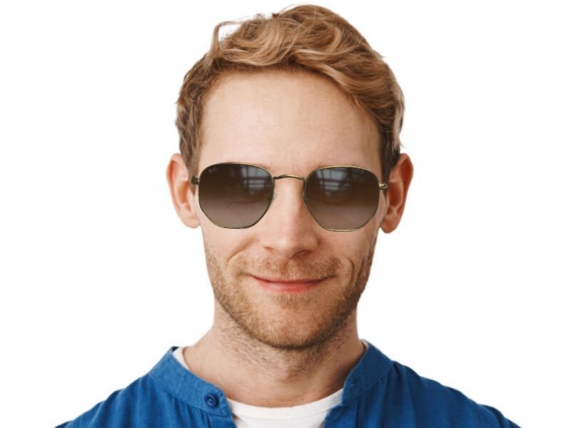 Ray-Ban - Hexagonal Flat Lenses (Large) – Good See Co.